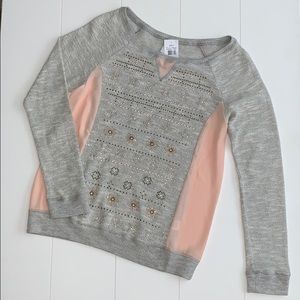 Long Sleeve Lightweight Sweater with Detailing